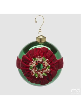 EDG - Gem Christmas Ball - Green