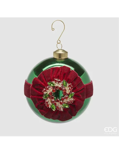 EDG - Pallina di Natale Gemme - Verde