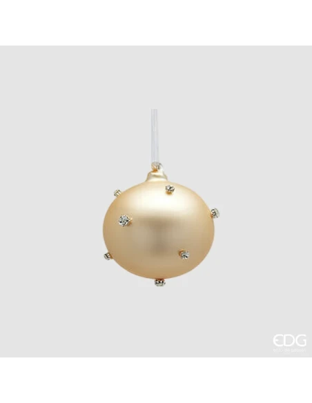 EDG - Diamond Christmas Ball - Gold