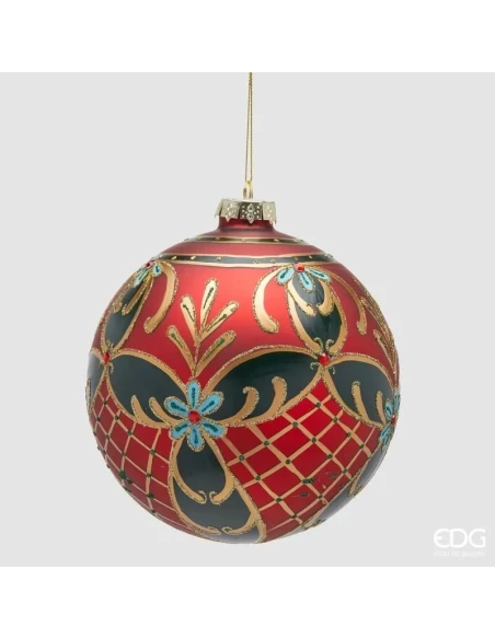EDG - Baroque Christmas Ball - Red / Gold