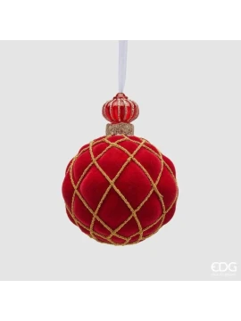 EDG - Pallina di Natale Regale - Ruggine