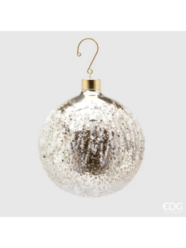 EDG - Star Christmas Ball - Silver