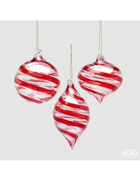 EDG - Vortex Fuso Christmas Ball - Red