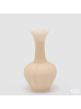 EDG - Flow Sinuoso Vase H 31 cm - Ivory