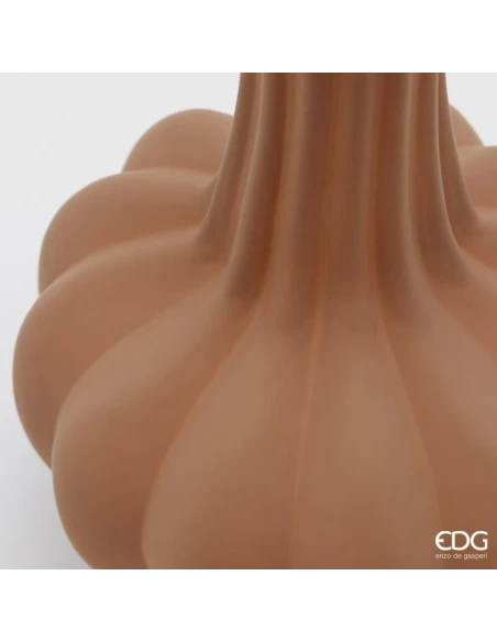 EDG - Vaso Flow Sinuoso H 31 cm - Marrone Chiaro