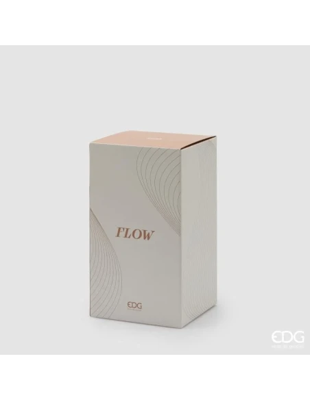 EDG - Flow Sinuoso Vase H 31 cm - Light Brown