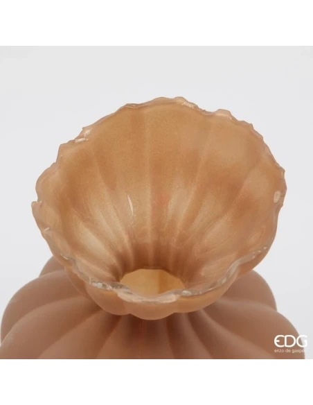 EDG - Flow Sinuoso Vase H 30.5 cm - Light Brown