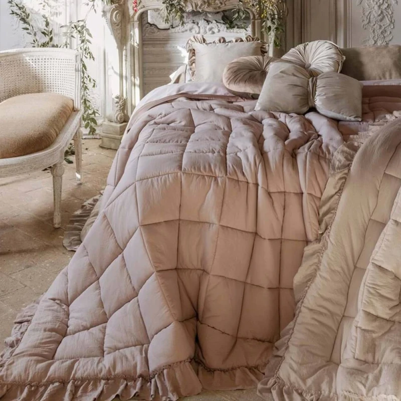 Blanc MariClò - Quilt with Gala Diamante Collection - Beige