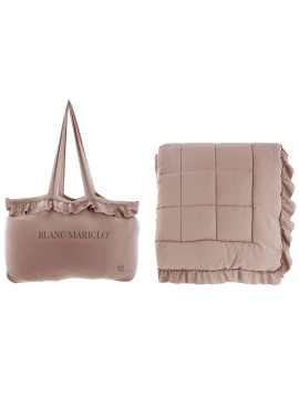 Blanc MariClò - Quilt with Gala Diamante Collection - Pink