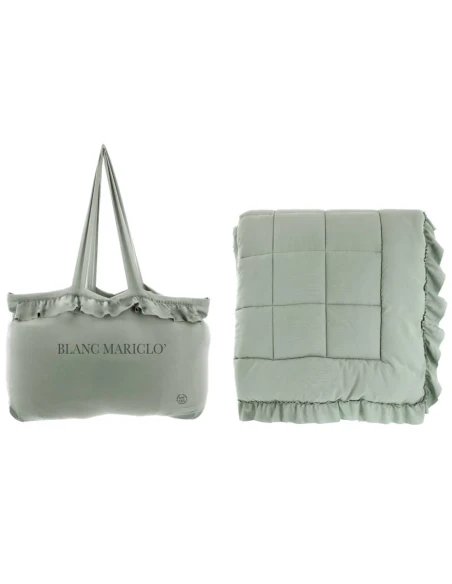 Blanc MariClò - Trapunta con Gala Diamante Collection - Verde
