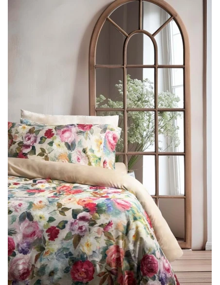 Blanc MariClò - Trapunta Rose Diamante Collection - Multicolore