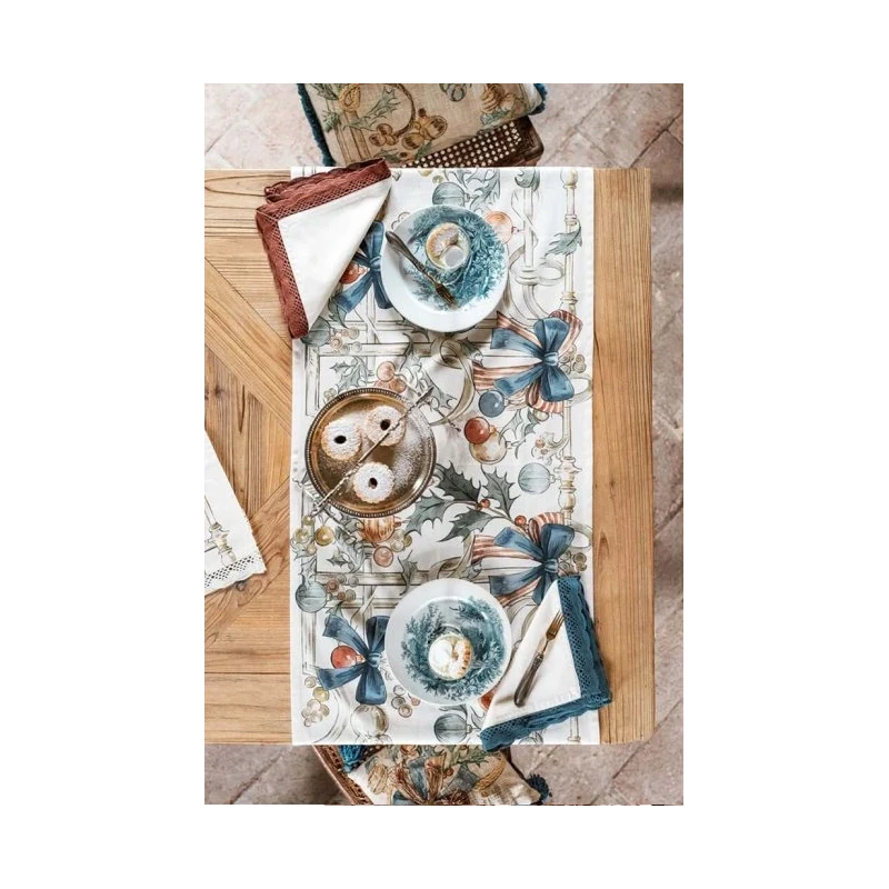 Blanc MariClò - Dream Weave Lace Runner - Multicolor