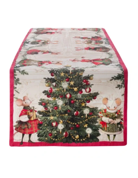 Blanc MariClò - Christmas Fairy Tale Table Runner - Multicolor