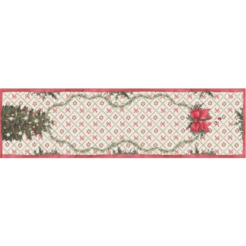 Blanc MariClò - Runner Fiocchi Favola di Natale - Multicolore