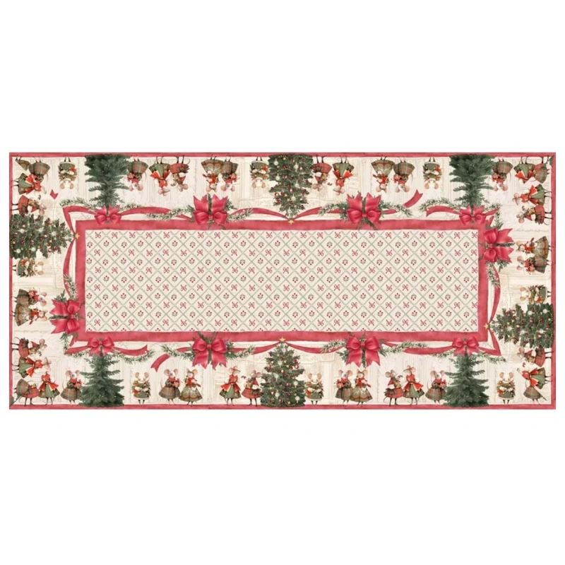 Blanc MariClò - Christmas Fairy Tale Tablecloth - 150 x 320 cm