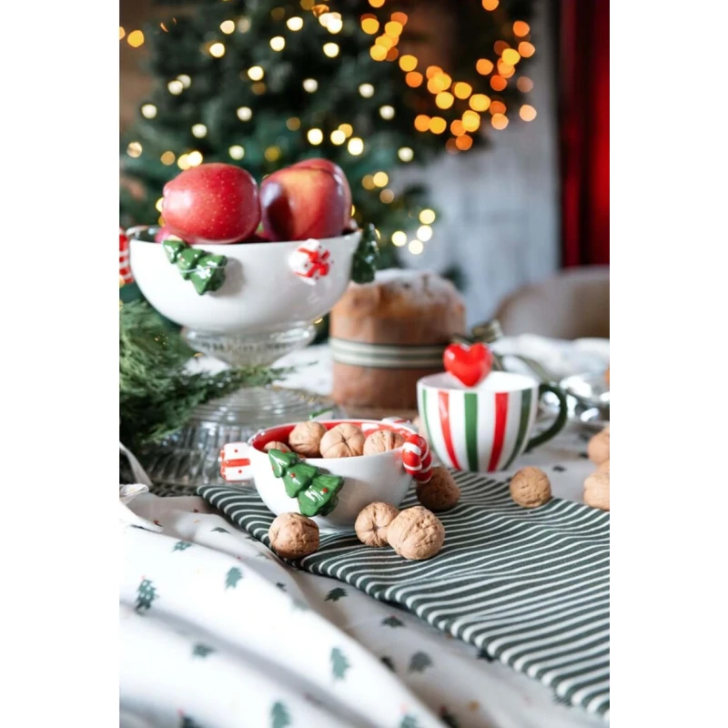 Blanc MariClò - Escape to the Woods Tablecloth - Polka Dots