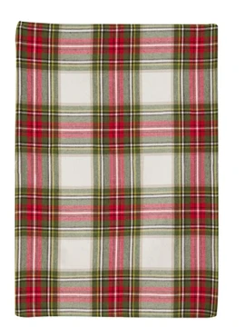 Blanc MariClò - Christmas Shelter Tea Towel - Tartan