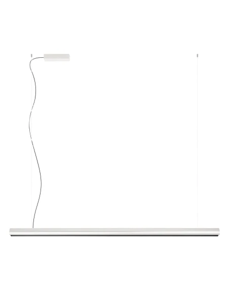 Redo Group - Cityline Lampada a Sospensione - Bianco Opaco / Nero Opaco