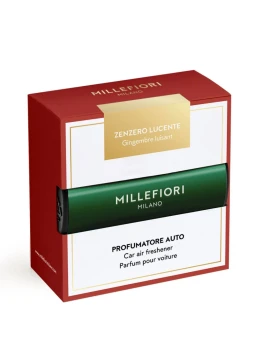 Millefiori Milano - Profumatore per Auto - Zenzero Lucente