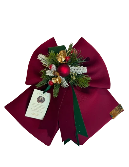 Madame Fioccò - Addobbo Fiocco Elfi del Cuore - 30 cm