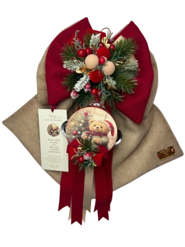 Madame Fioccò - Teddy Bow Cuddle Heart - 40 cm