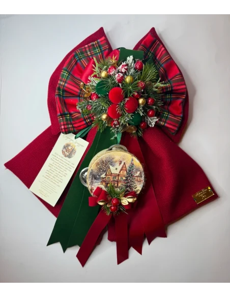 Madame Fioccò - Fiocco Eleganza Scozzese - 40 cm