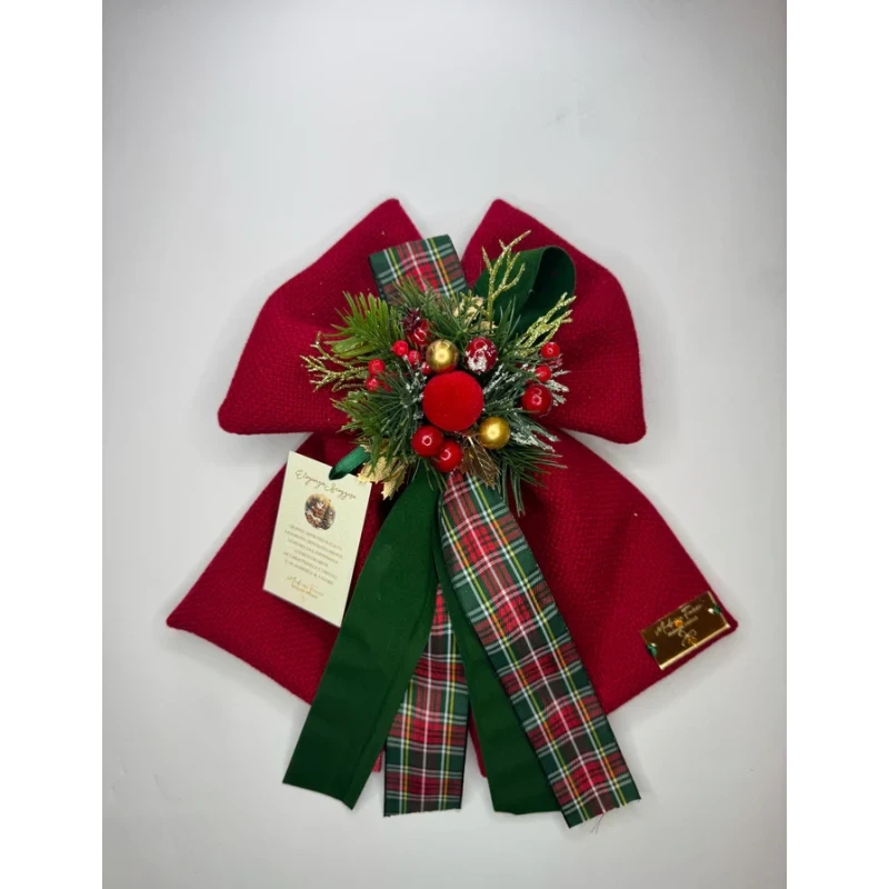 Madame Fioccò - Scottish Elegance Bow Decoration - 30 cm