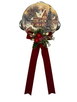 Madame Fioccò - Tamburello Eleganza Scozzese - Ø 10 cm