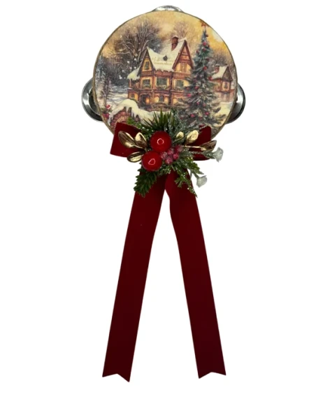 Madame Fioccò - Tamburello Eleganza Scozzese - Ø 10 cm