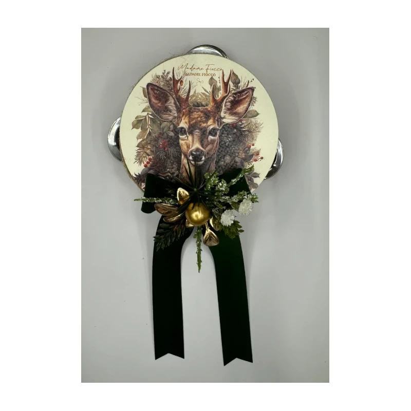 Madame Fioccò - Enchanted Forest Tambourine - Ø 10 cm