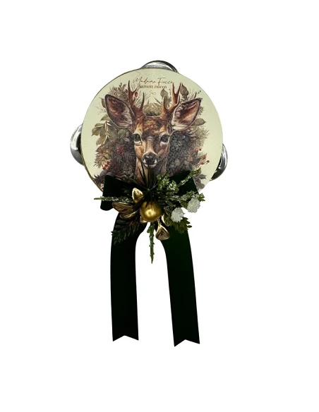 Madame Fioccò - Enchanted Forest Tambourine - Ø 10 cm