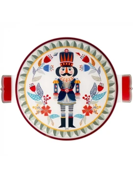 Vesta Home - Cake Stand - Nutcracker