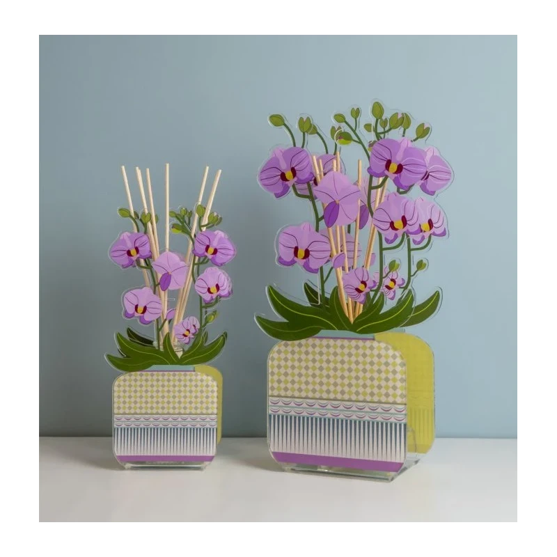 Vesta Home - Profumatore a Bastoncini - Livinia Orchidea Viola