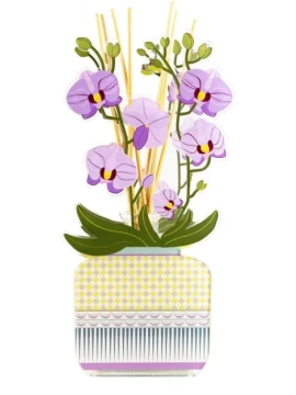 Vesta Home - Profumatore a Bastoncini - Livinia Orchidea Viola
