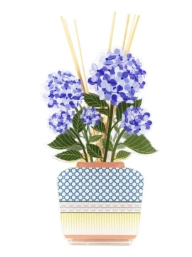 Vesta Home - Reed Diffuser - Aurora Hydrangea Blue