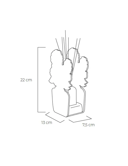 Vesta Home - Profumatore a Bastoncini - Aurora Ortensia Blu