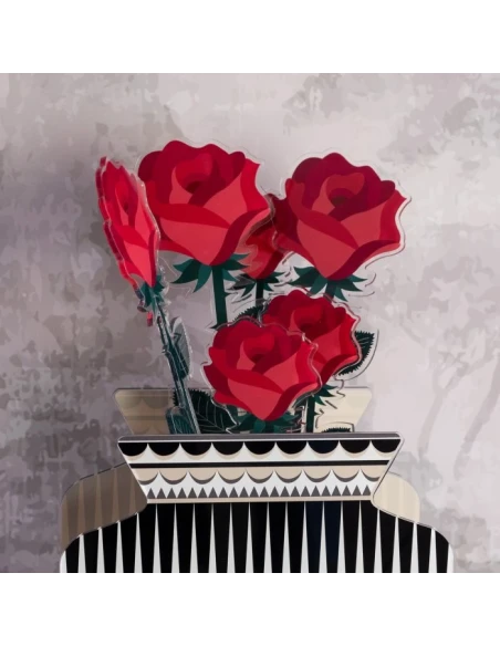 Vesta Home - Funny Flowers - Rose