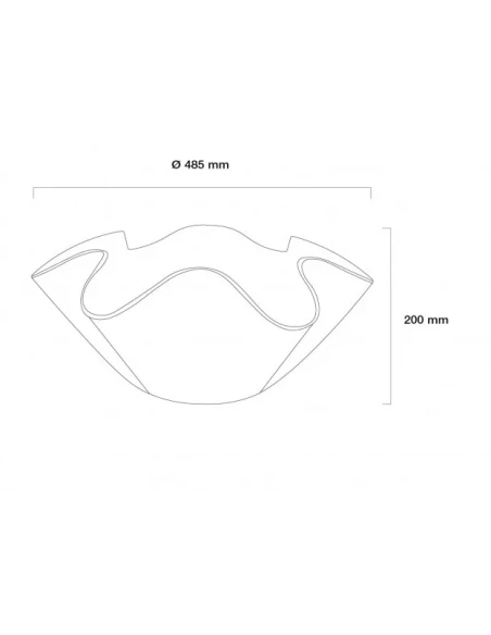 Vesta Home - Portavino Centrotavola Soft - Bianco