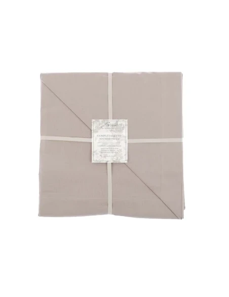 Blanc MariClò - Completo letto Tuscany Collection - Beige