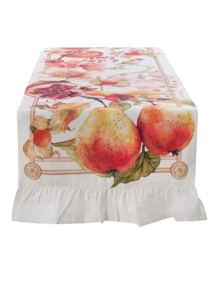 Blanc MariClò - Runner Persimmon with Gala - 50 x 160 cm