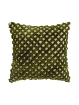 Blanc MariClò - Green Cushion - 45 x 45 cm