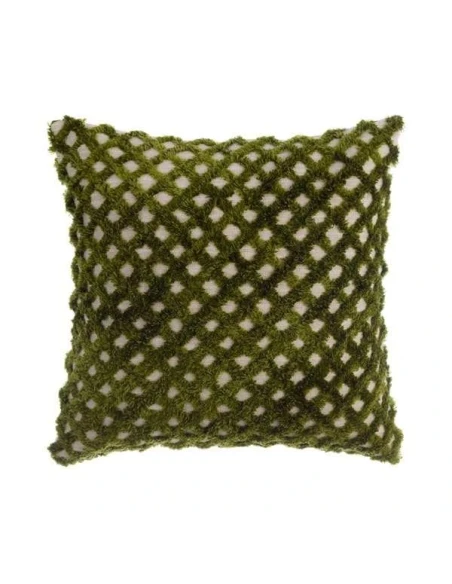 Blanc MariClò - Green Cushion - 45 x 45 cm