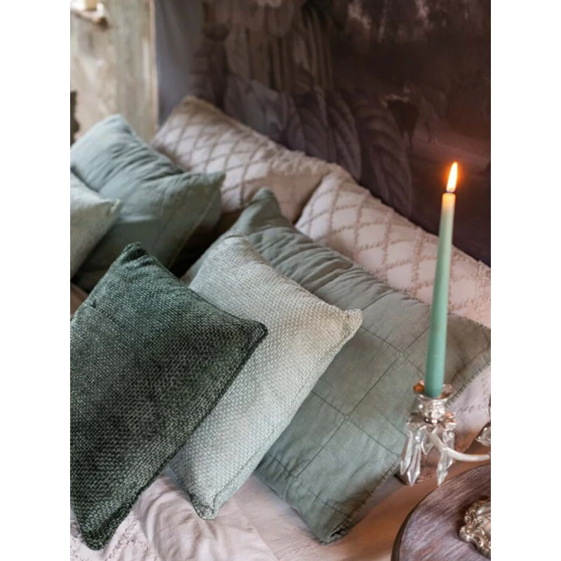 Blanc MariClò - Cuscino Morbido Sonno Verde Bosco - 45 x 45 cm