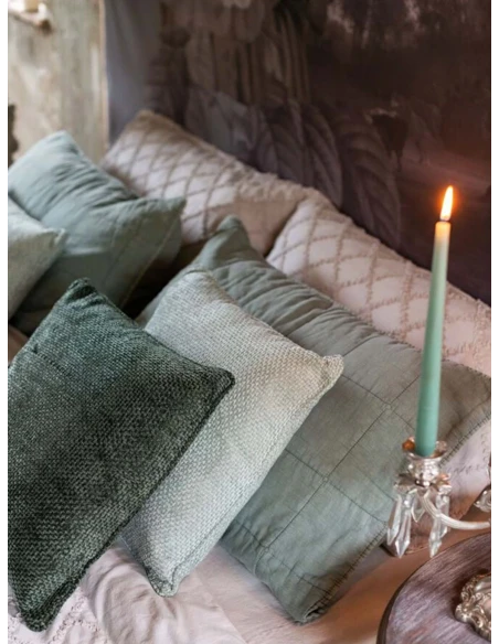 Blanc MariClò - Soft Sleep Pillow in Forest Green - 45 x 45 cm