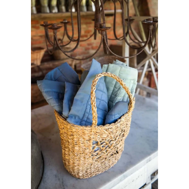 Blanc MariClò - Trapunta Aurora - Azzurro