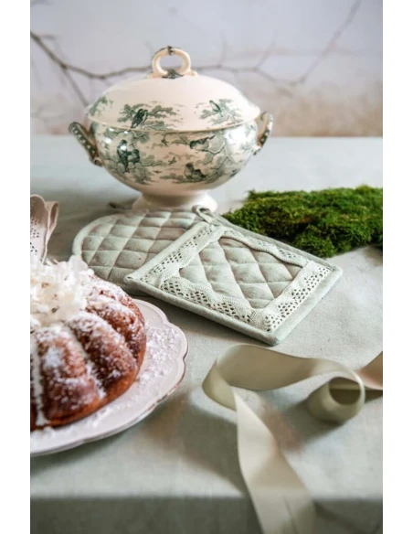 Blanc MariClò - Set 2 Presine Nuovo Infinity - Verde