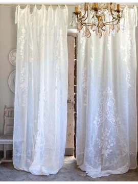 Blanc MariClò - Arpeggio Curtain - White