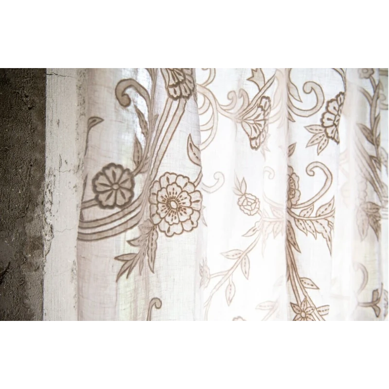 Blanc MariClò - Tenda Dentelle Fiori - Beige