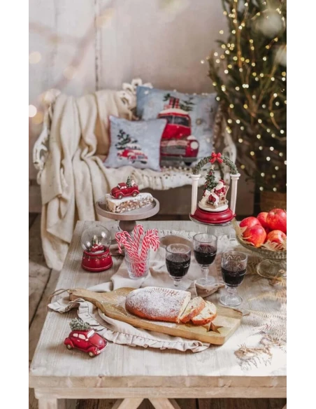 Blanc MariClò - Carillon Babbo Natale - 17 x 15 x H 24.5 cm