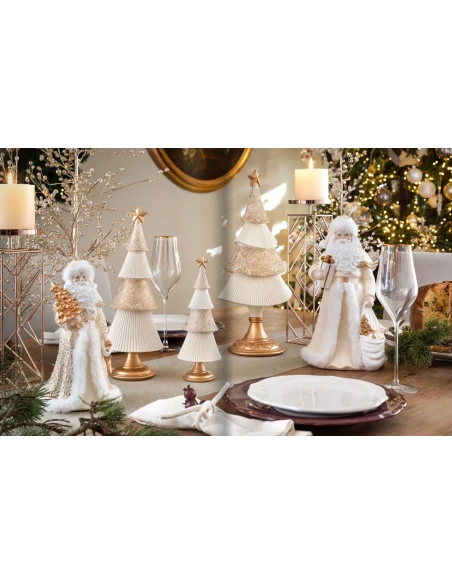 Henriette - Decorazione Babbo Natale - H 23 cm